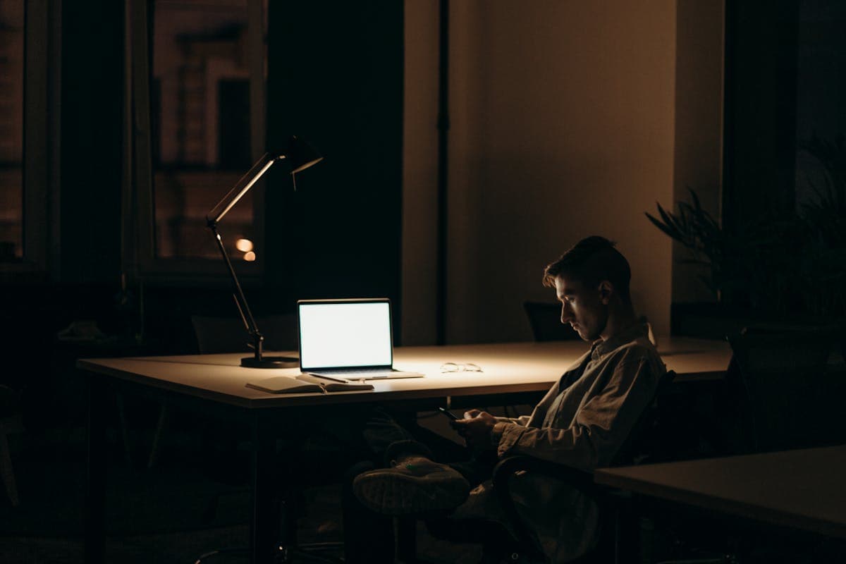 Overwhelmed working late